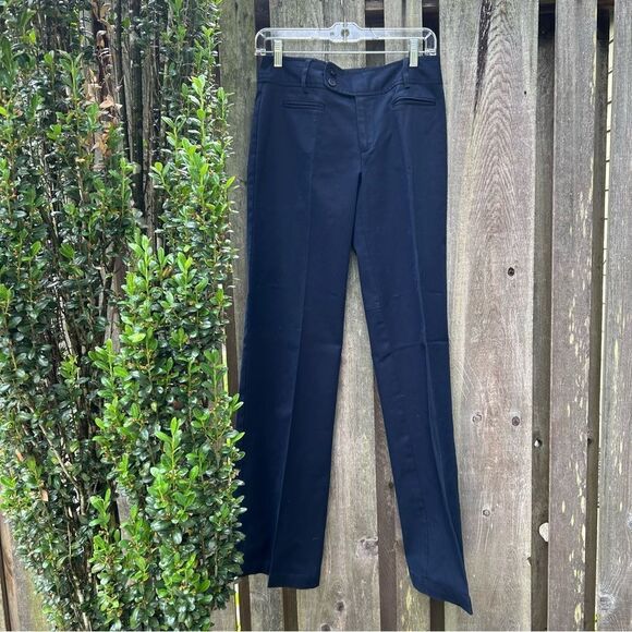 Nanette Lepore Navy Pants Trousers Size 4 - Picture 4 of 8